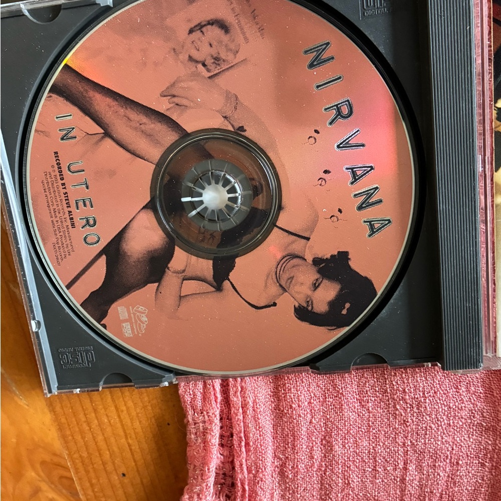 NIRVANA 'In Utero' CD - Picture 3 of 3